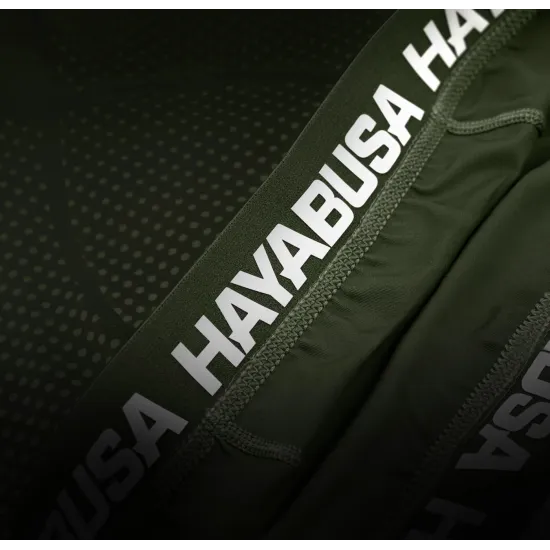Компресійні штани Hayabusa Men’s Core Jiu-Jitsu Spats Green-S