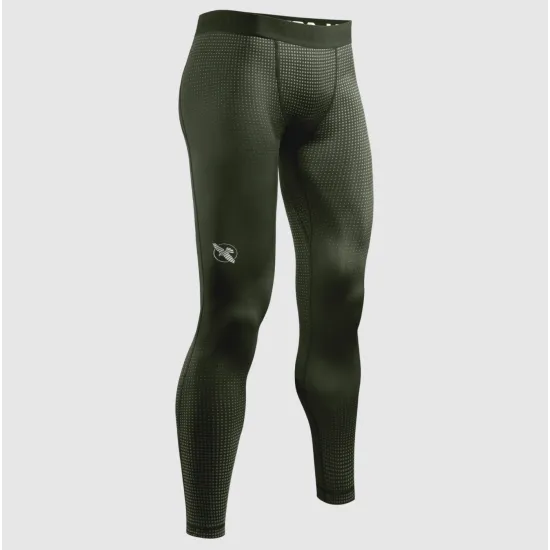 Компресійні штани Hayabusa Men’s Core Jiu-Jitsu Spats Green-S