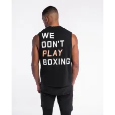 Майка BOXRAW We Don't Play Boxing Чорна-S