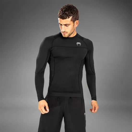 Рашгард Venum G-Fit Air Rashguards Longsleeve Black-S