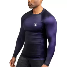Рашгард Hayabusa Fusion Long Sleeve Rash Guard Black/Purple-S