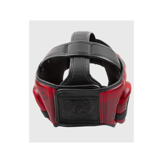 Боксерський шолом Venum Elite Headgear Red Camo - універсальний