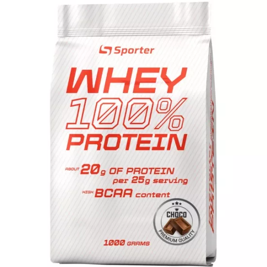 Сывороточный протеин Sporter WHEY 100% PROTEIN-шоколад