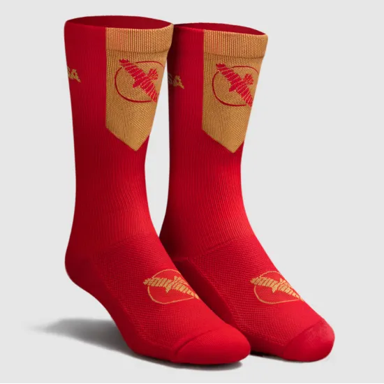 Шкарпетки Hayabusa Pro Boxing Socks Red-39-41