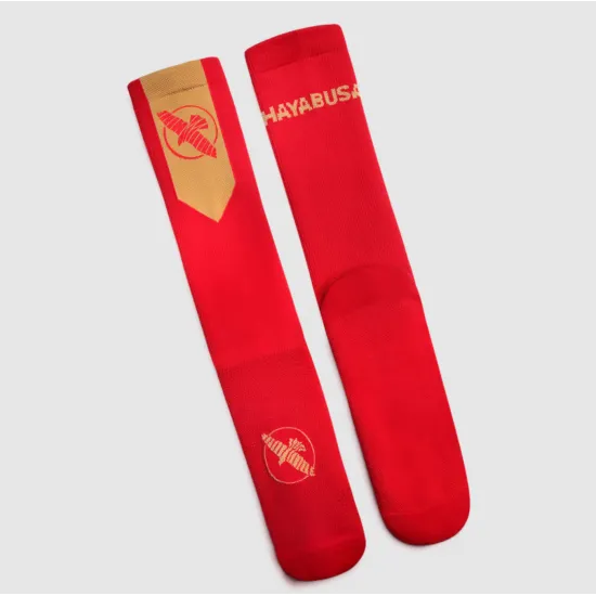 Шкарпетки Hayabusa Pro Boxing Socks Red-39-41