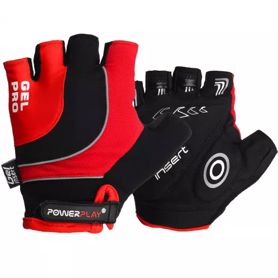 Велоперчатки PowerPlay 5015 Красные M