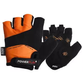 Велоперчатки PowerPlay 5013 A Оранжевые M