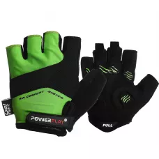 Велоперчатки PowerPlay 5013 B Зеленые L