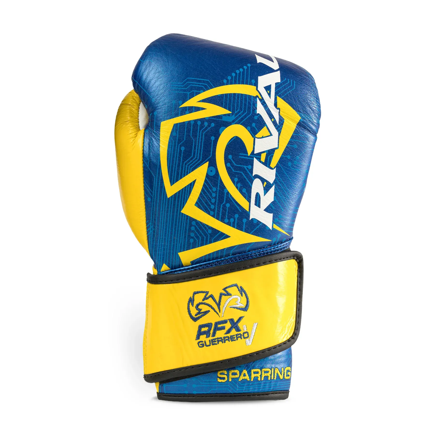 Боксерські рукавиці Rival RFX-Guerrero-V Sparring Gloves P4P Edition Blue-12