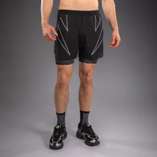 Шорти Venum Midnight Fury Training Shorts Black/Grey/Silver-S