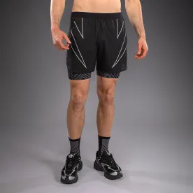 Шорты Venum Midnight Fury Training Shorts Black/Grey/Silver-S