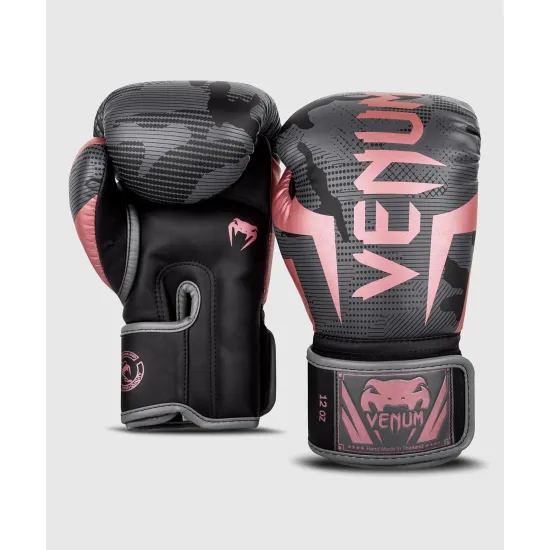 Боксерские перчатки Venum Elite Boxing Gloves Pink/Camo-10