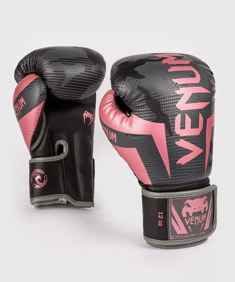 Боксерские перчатки Venum Elite Boxing Gloves Pink/Camo-10