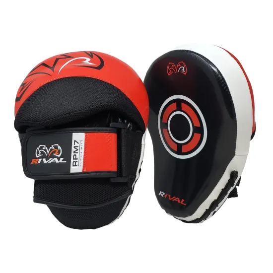Лапы Rival RPM7 Fitness Punch Mitts Red Black-24 х 18