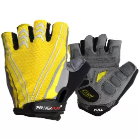 Велоперчатки PowerPlay 5007 C Желтые M