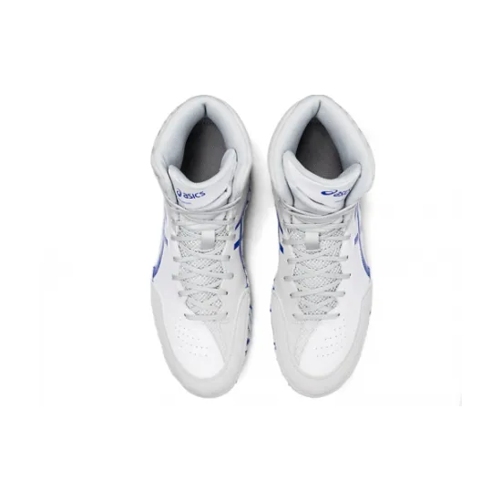 Борцовки ASICS AGGRESSOR 5 WHITE/LAPIS LAZULI BLUE-40,5