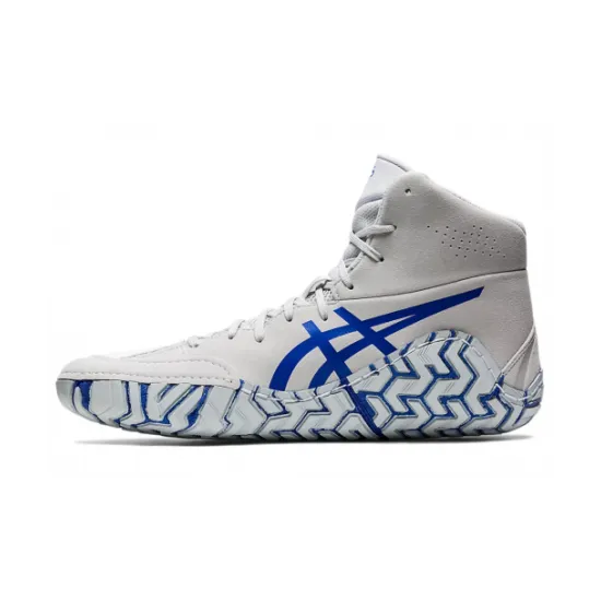 Борцовки ASICS AGGRESSOR 5 WHITE/LAPIS LAZULI BLUE-40,5