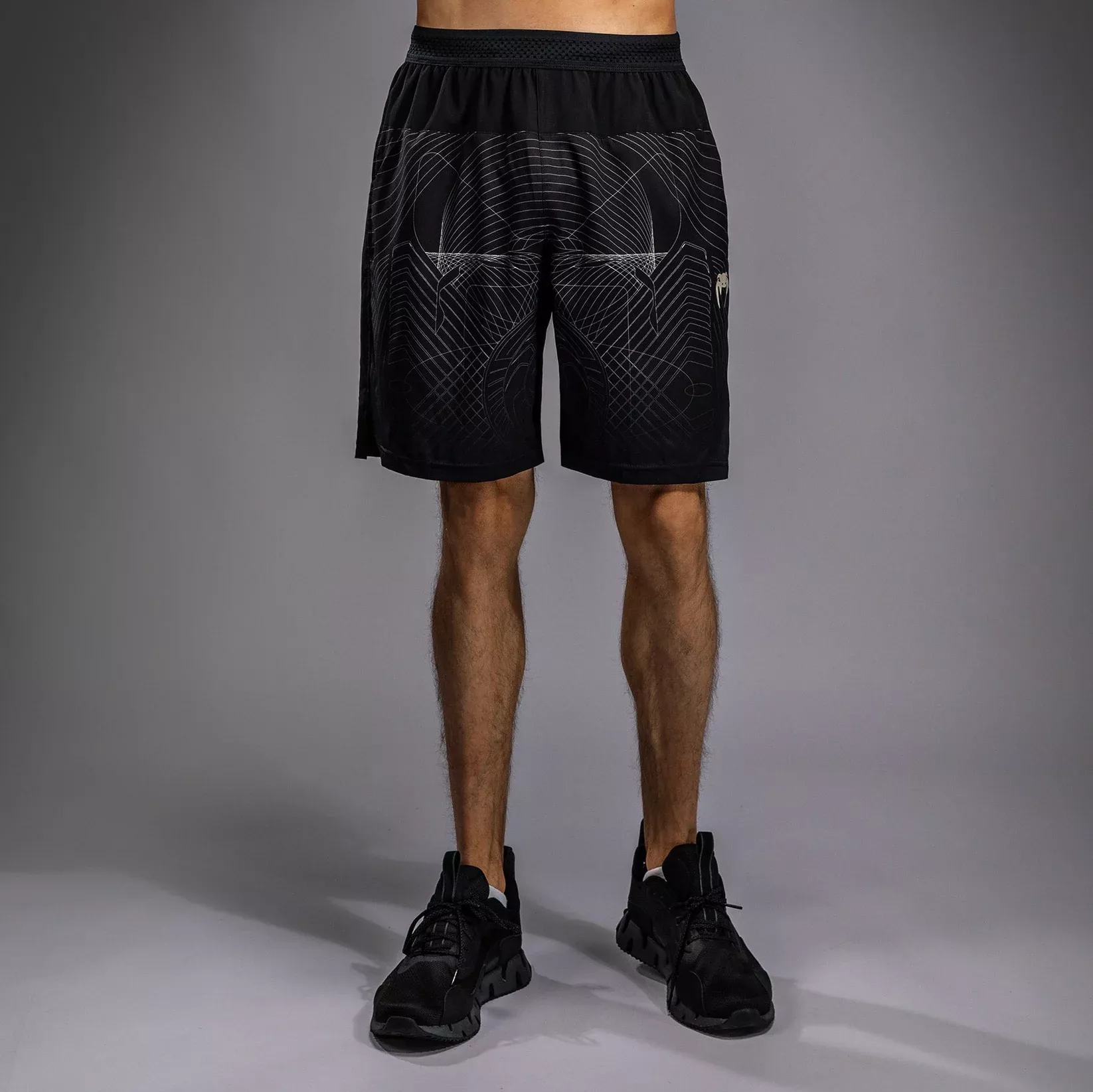 Шорты Venum G-Fit Air Training Short Deep Black/Desert Sand-S