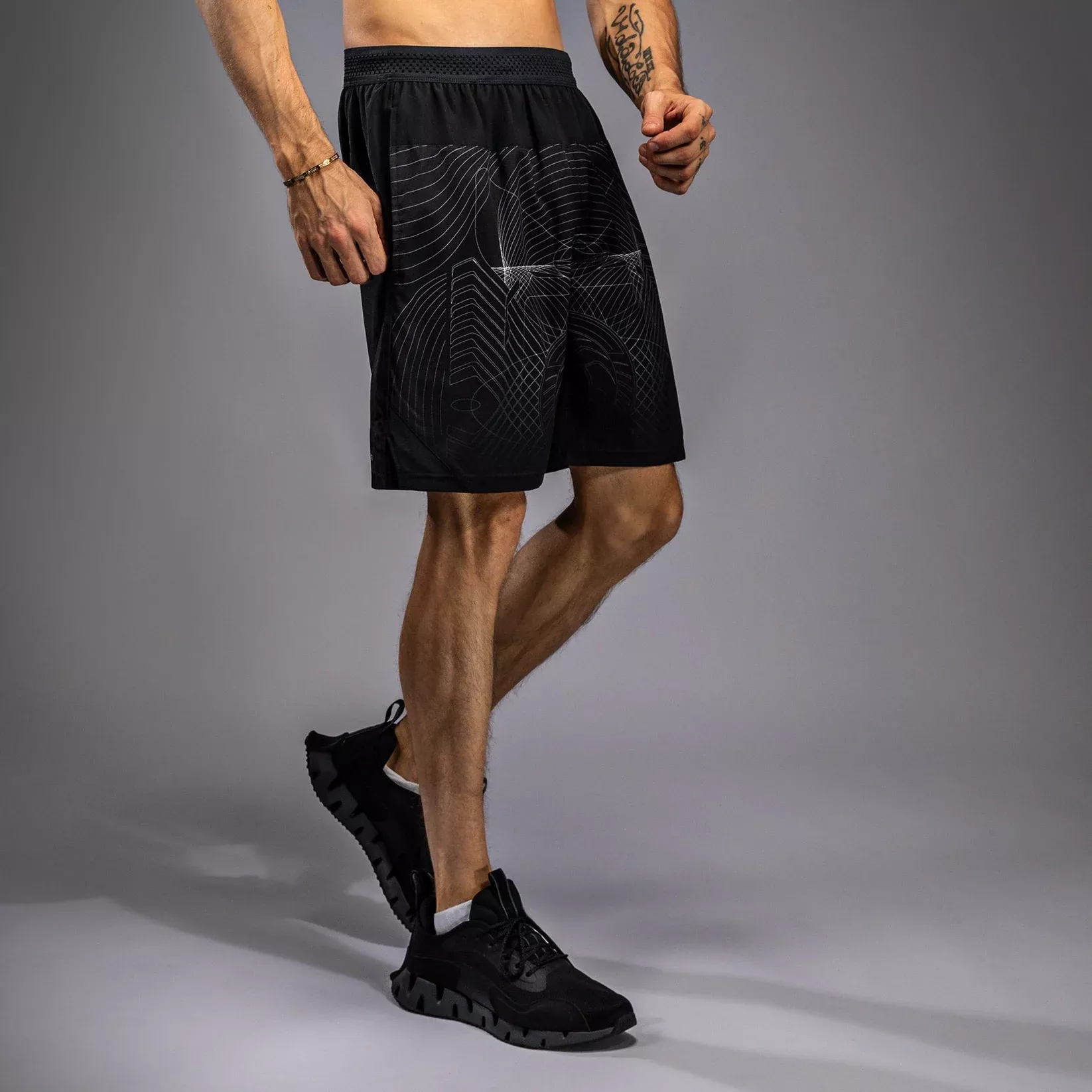 Шорты Venum G-Fit Air Training Short Deep Black/Desert Sand-S