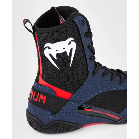 Боксерки Venum Elite Boxing Shoes Navy-40