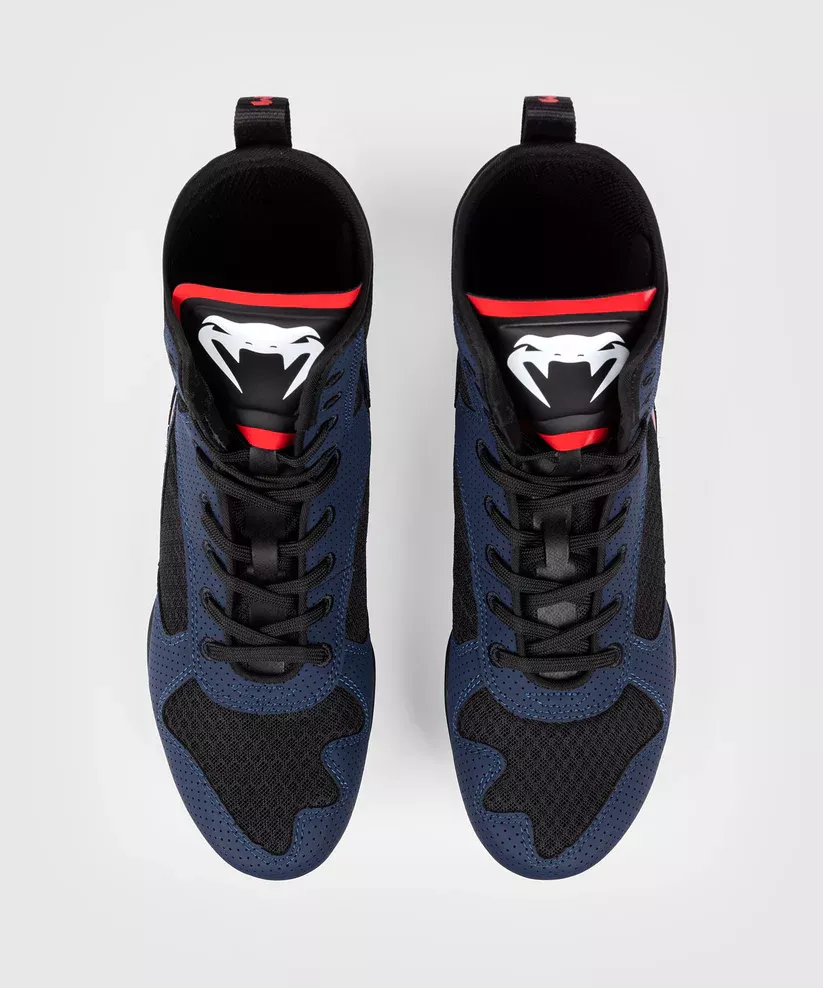 Боксерки Venum Elite Boxing Shoes Navy-40