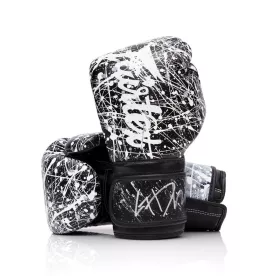 Боксерські рукавички Fairtex BGV14 Black Painter-12 унцій