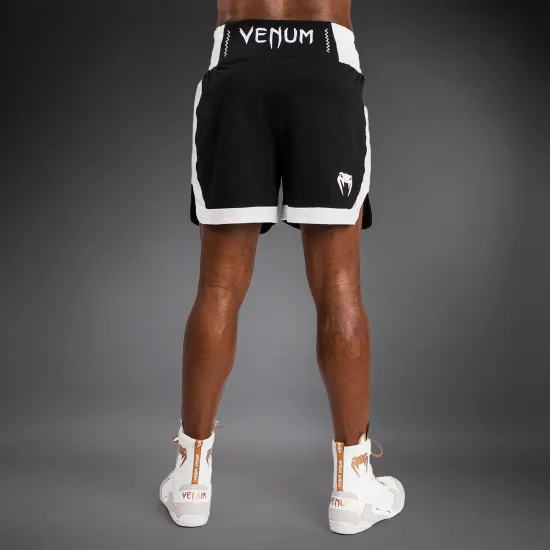 Боксерські шорти Venum Classic Boxing Shorts Black/White-S