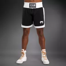 Боксерські шорти Venum Classic Boxing Shorts Black/White-M