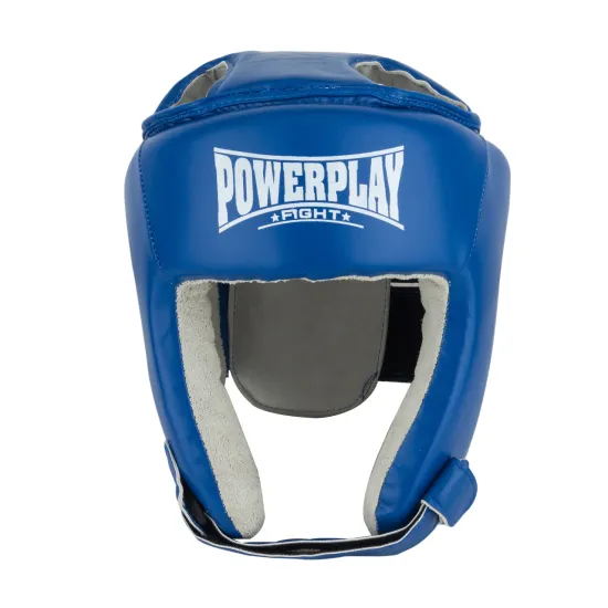 Боксерський шолом тренувальний PowerPlay 3084 синій S