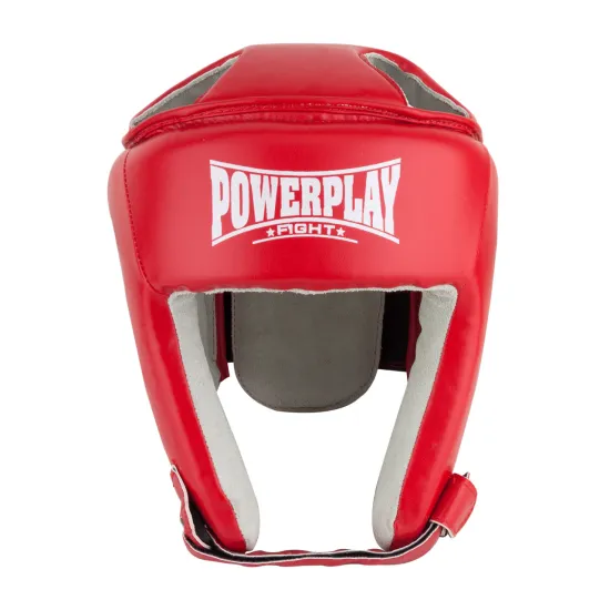 Боксерський шолом тренувальний PowerPlay 3084 червоний S