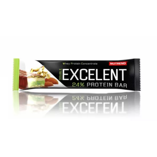 Батончик NUTREND EXCELENT PROTEIN BAR DOUBLE 85г-миндаль-фисташка