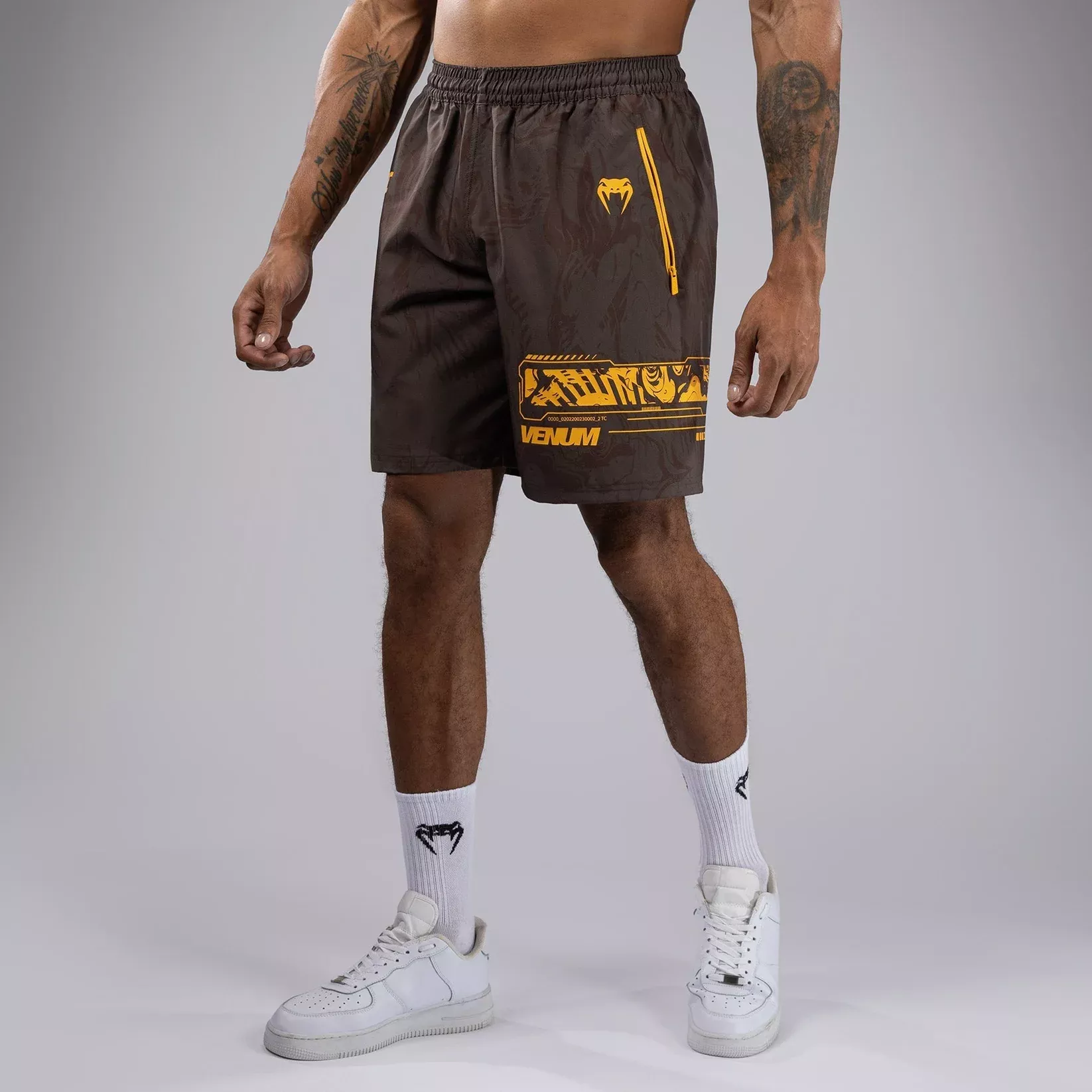 Шорти Venum UFC Fusion Authentic Fight Week Men's Performance Short Earthen Brown-S