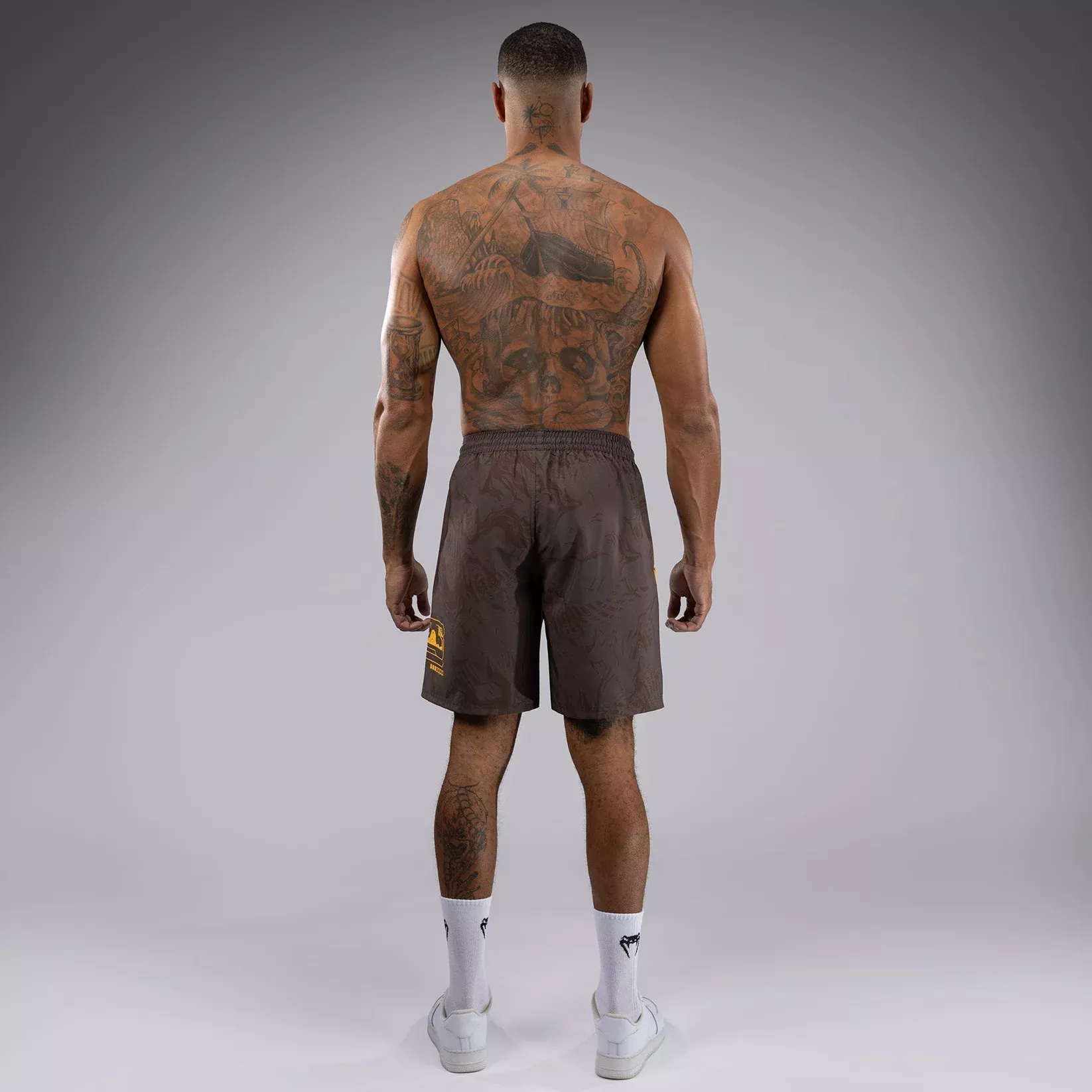 Шорти Venum UFC Fusion Authentic Fight Week Men's Performance Short Earthen Brown-S