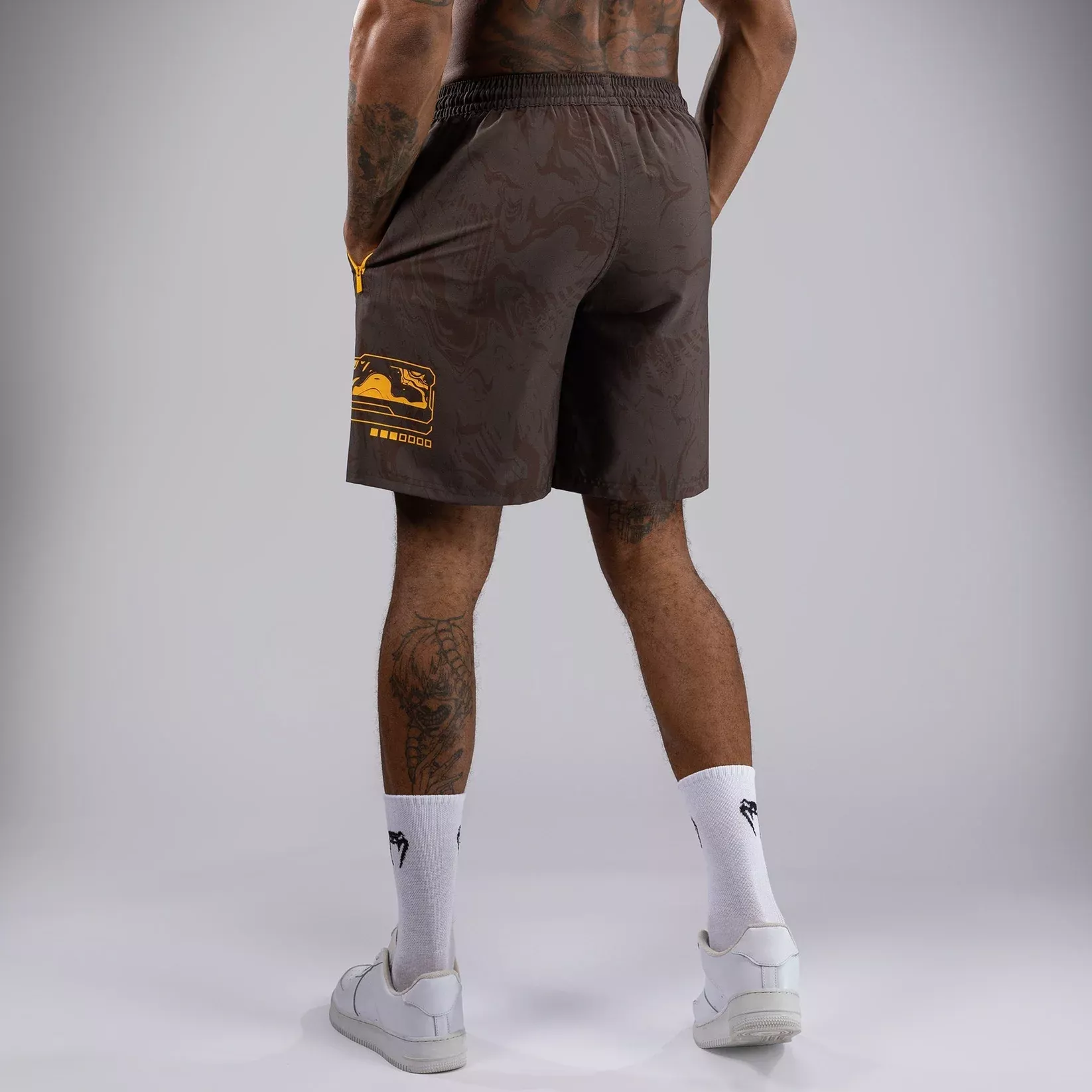 Шорти Venum UFC Fusion Authentic Fight Week Men's Performance Short Earthen Brown-S