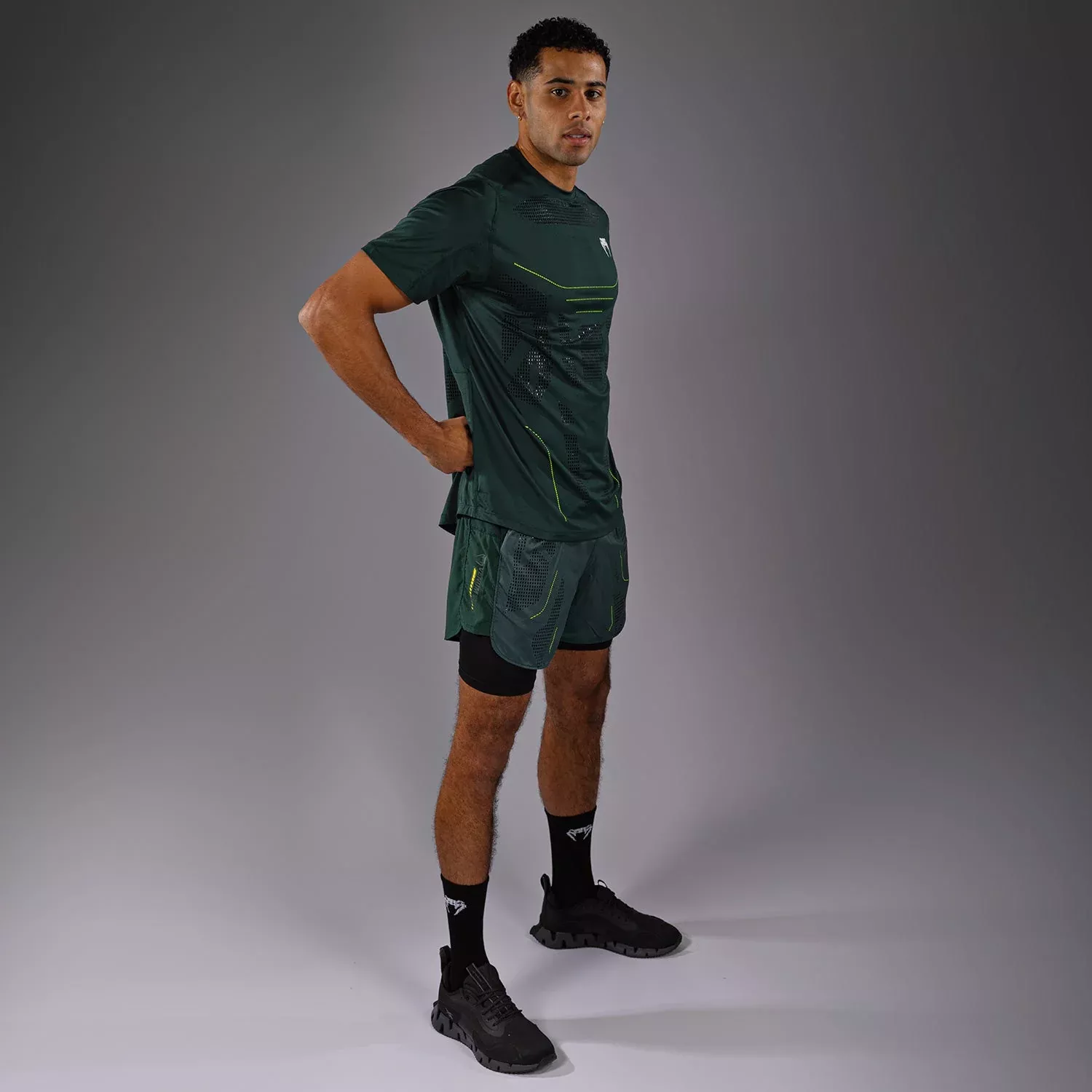 Футболка Venum Technical 3.0 Dry-Tech T-Shirt Forest Green-S