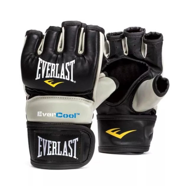Перчатки для MMA Everlast Everstrike Training Gloves Black/Grey M/L