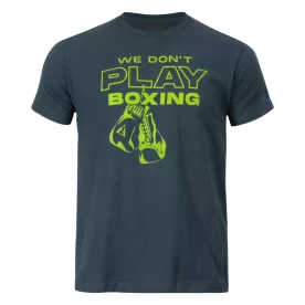 Футболка TITLE BOXING WE DON'T PLAY TEE BLUE-S