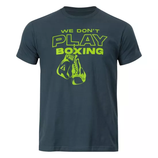 Футболка TITLE BOXING WE DON'T PLAY TEE BLUE-S
