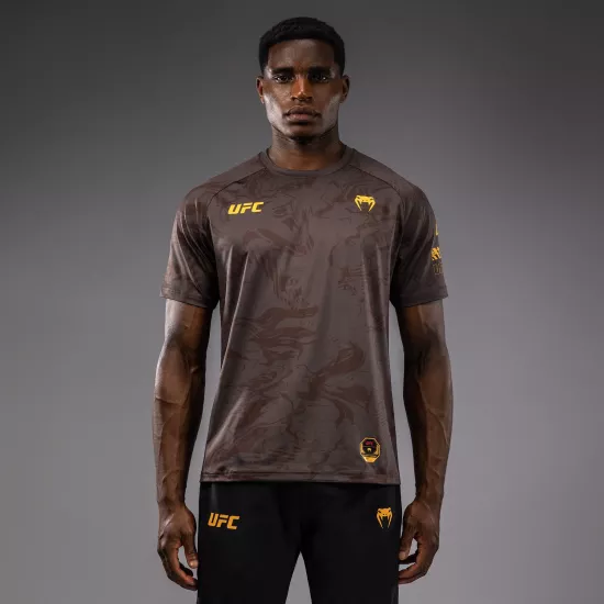 Футболка UFC Fusion by Venum Fight Week Men’s Dry-Tech T-Shirt Earthen Brown-S