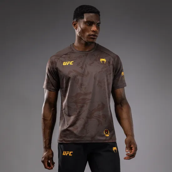 Футболка UFC Fusion by Venum Fight Week Men’s Dry-Tech T-Shirt Earthen Brown-S