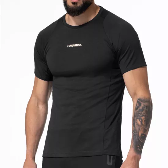 Футболка Hayabusa Men’s Lightweight Training Shirt Black-S