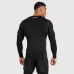 Рашгард Venum Attack Men's Long Sleeve Rashguard Black/Grey-S