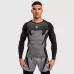Рашгард Venum Attack Men's Long Sleeve Rashguard Black/Grey-S