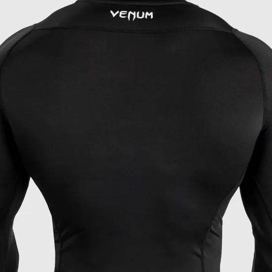 Рашгард Venum Attack Men's Long Sleeve Rashguard Black/Grey-S
