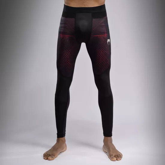 Компресійні штани Venum G-Fit Air Men's Spats Deep Black/Fire Red-S
