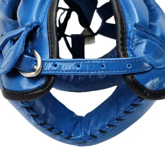 Шлем с бампером Cleto Reyes Traditional Headgear-синий
