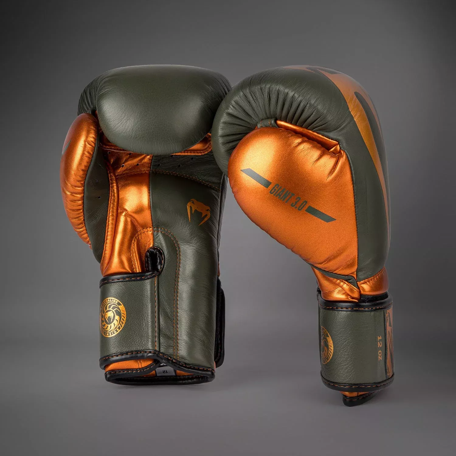 Рукавички для боксу Venum Giant 3.0 Boxing Gloves Khaki/Bronze-10