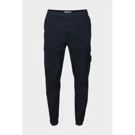Штаны Stone Island Elastic Waist Cargo Pants Navy K1S153100313-S0010 V0020-M(32)