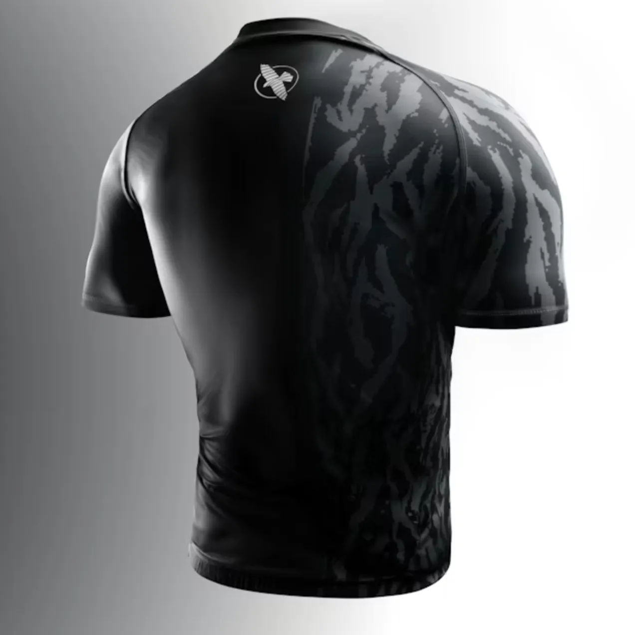 Рашгард Hayabusa Men’s Apex Short Sleeve Rash Guard Black-S