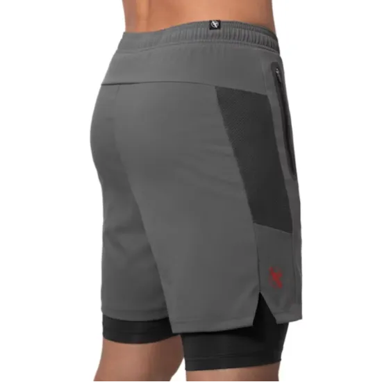 Шорты Hayabusa Men’s Layered Performance Shorts Grey-S